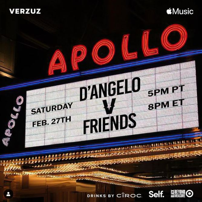D’Angelo actuará en Verzuz TV y anuncia nuevo álbum aún sin fecha