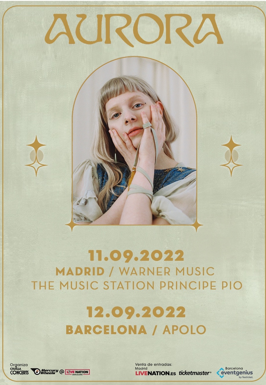 Gira: actuará septiembre en Madrid y Barcelona - CrazyMinds