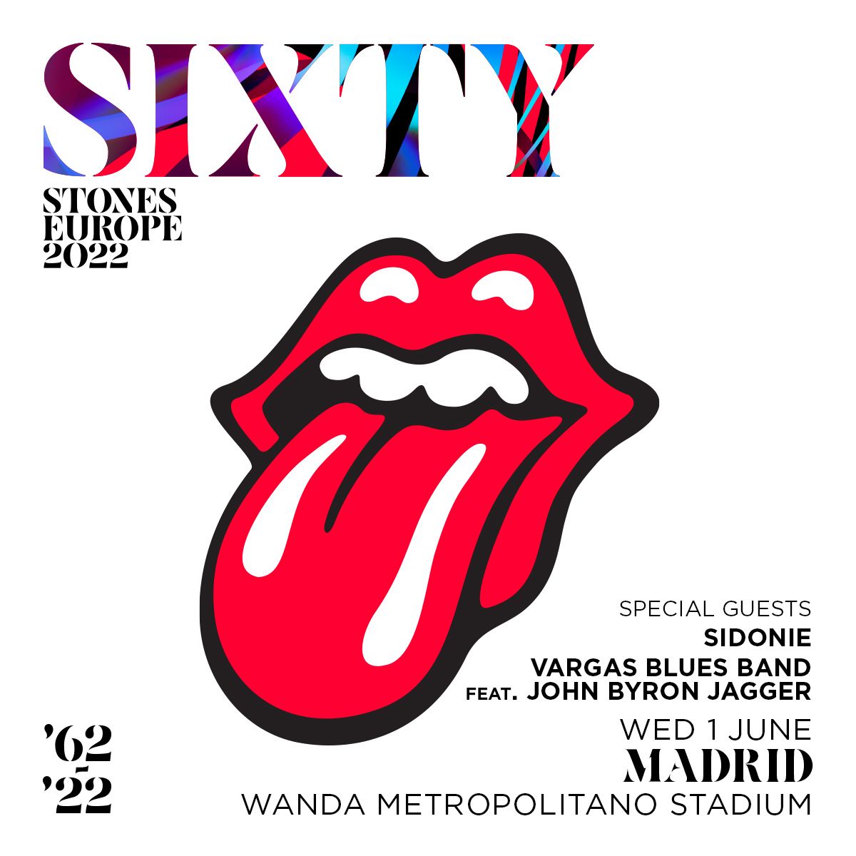 Sidonie y Vargas Blues Band feat. John Byron Jagger abrirán para los Rolling Stones en Madrid