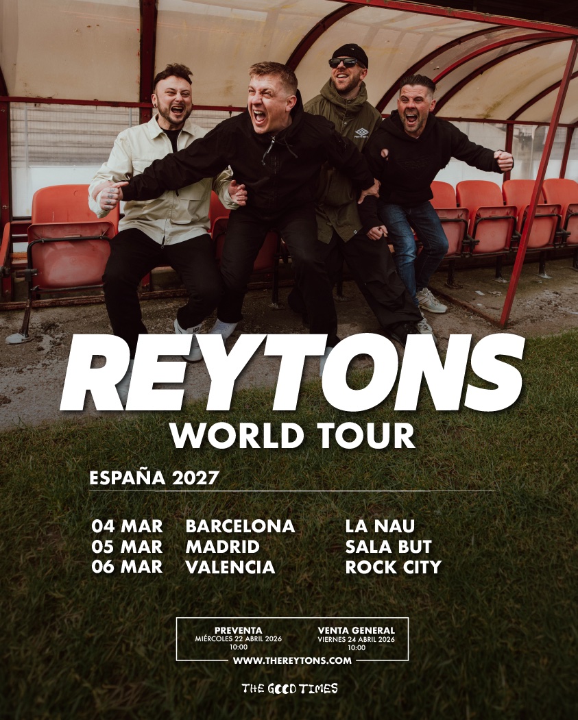 The Reytons llevan su energía indie a una gira mundial que hará escala en España en 2027