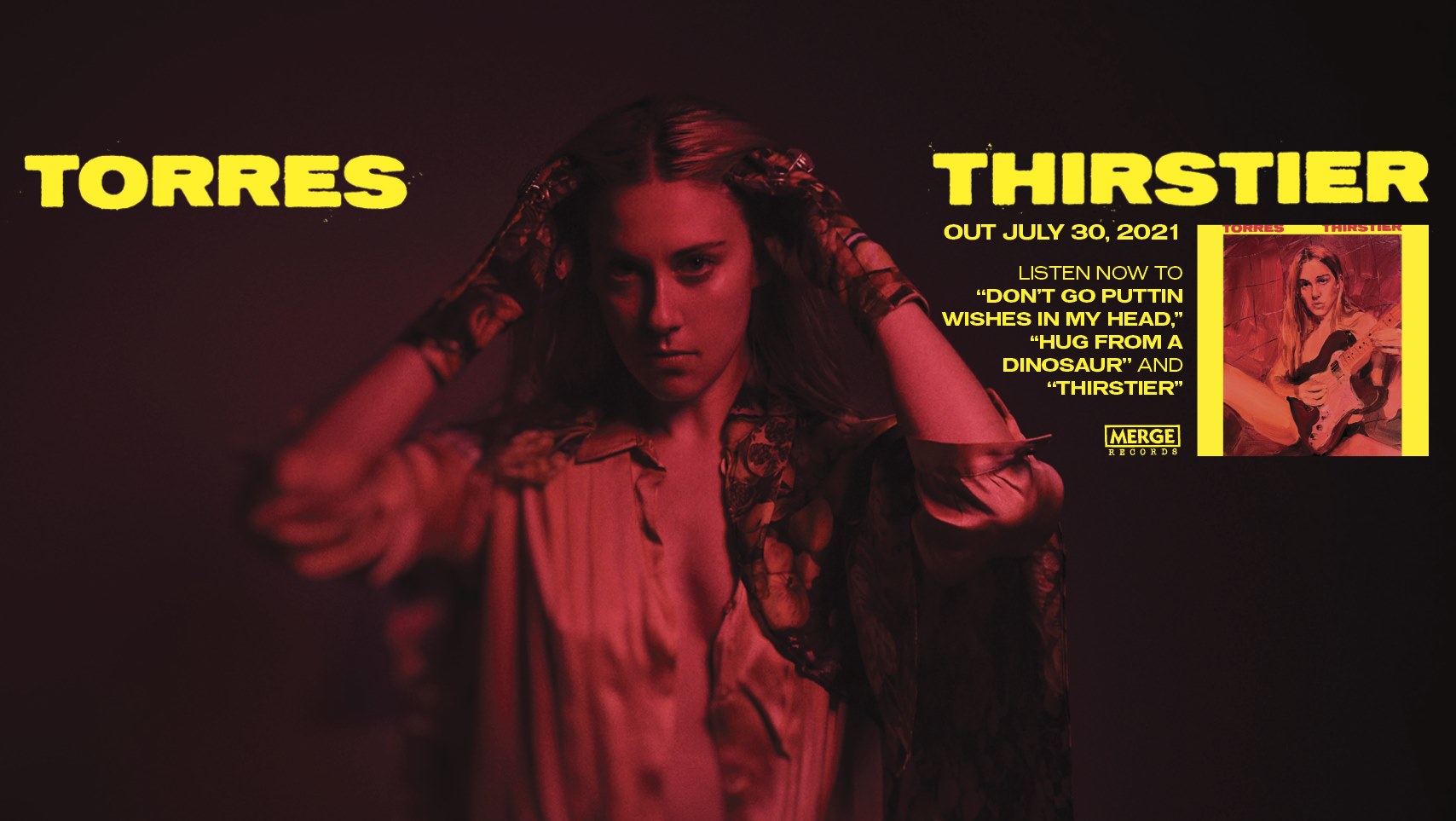 Torres estrena “Thirstier”, sencillo que da nombre a su próximo álbum