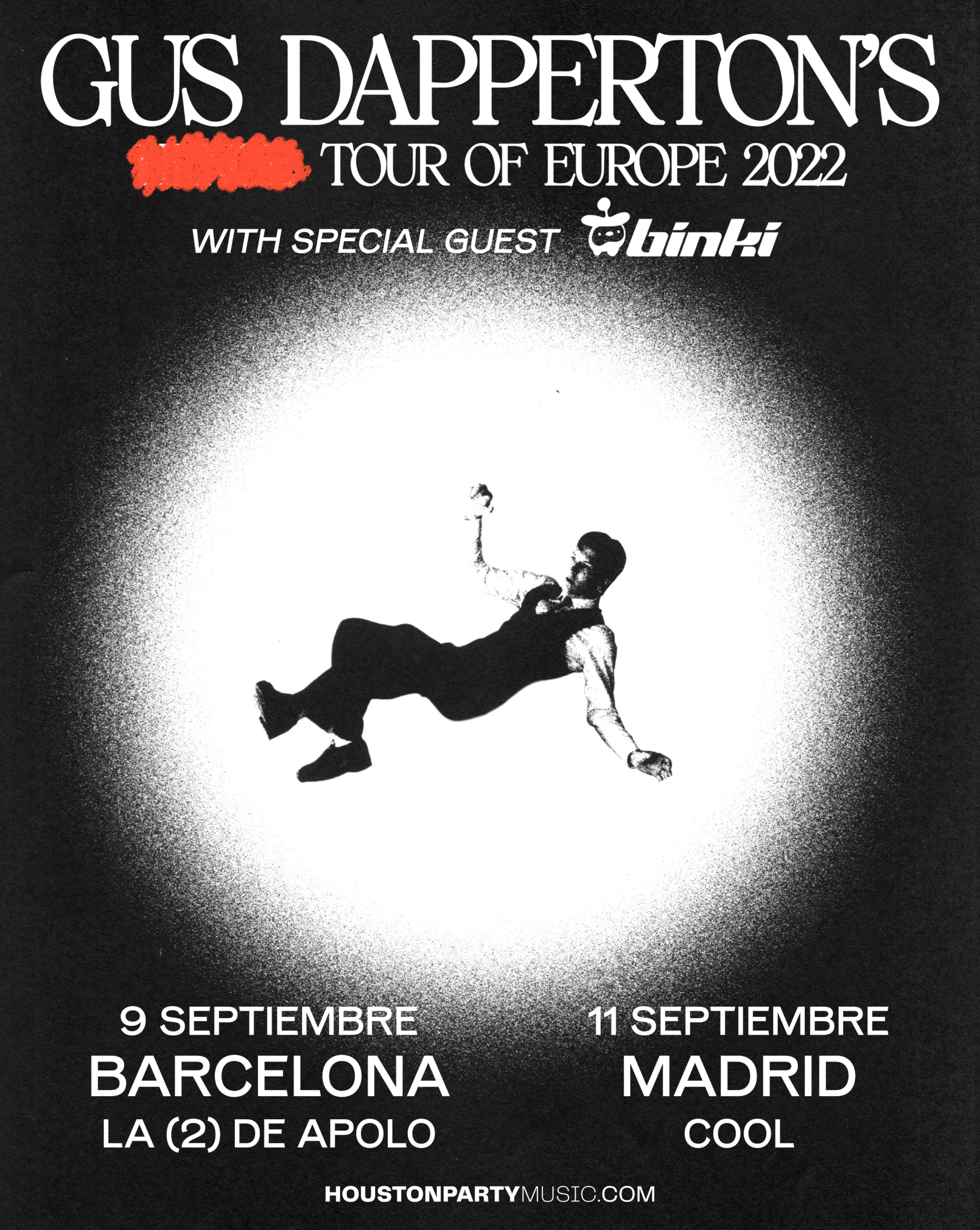 Gus Dapperton ofrecerá dos conciertos en Barcelona y Madrid en septiembre