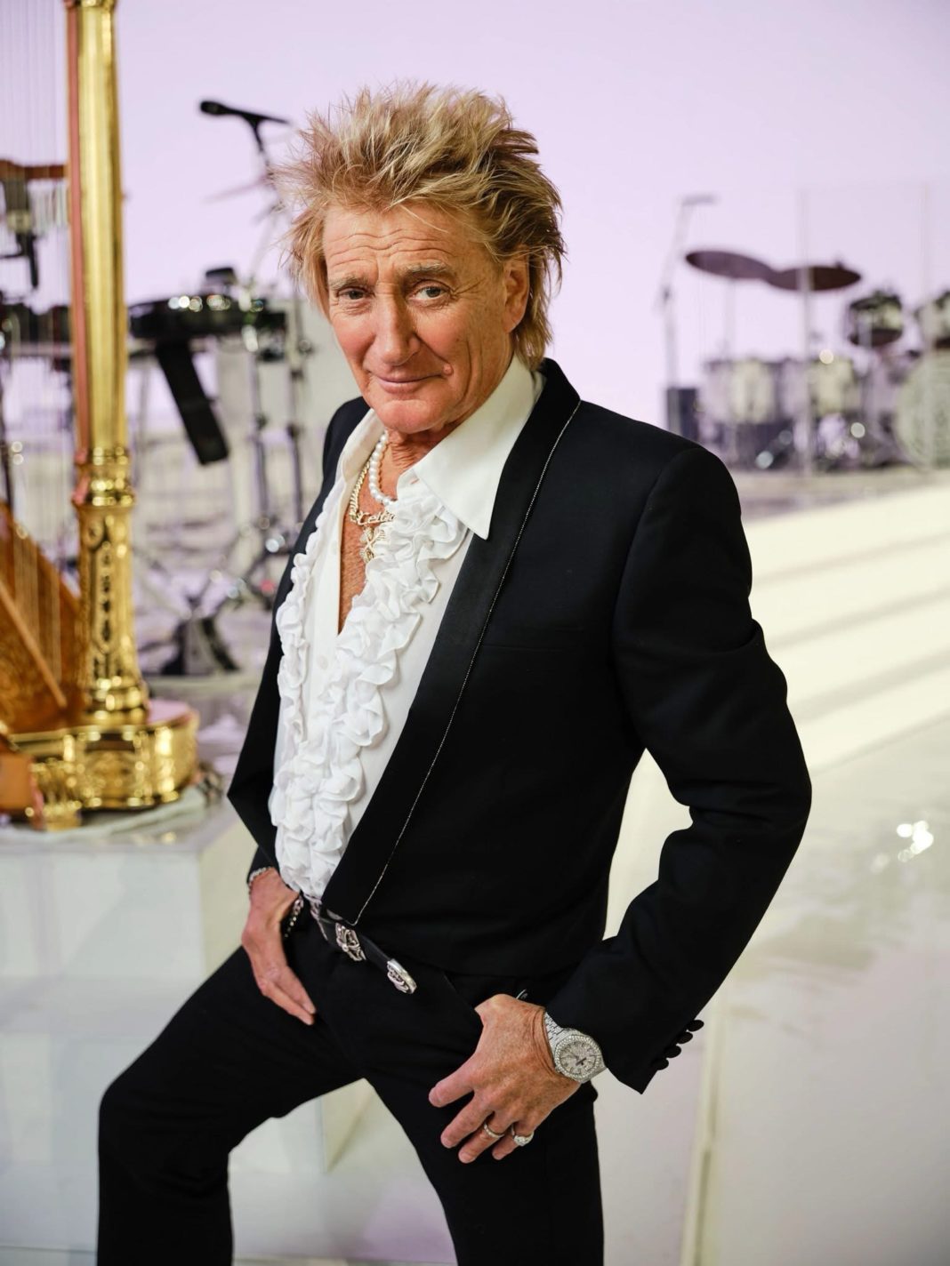 Rod Stewart anuncia que su gira por el Reino Unido en 2027 será probablemente su despedida de los escenarios